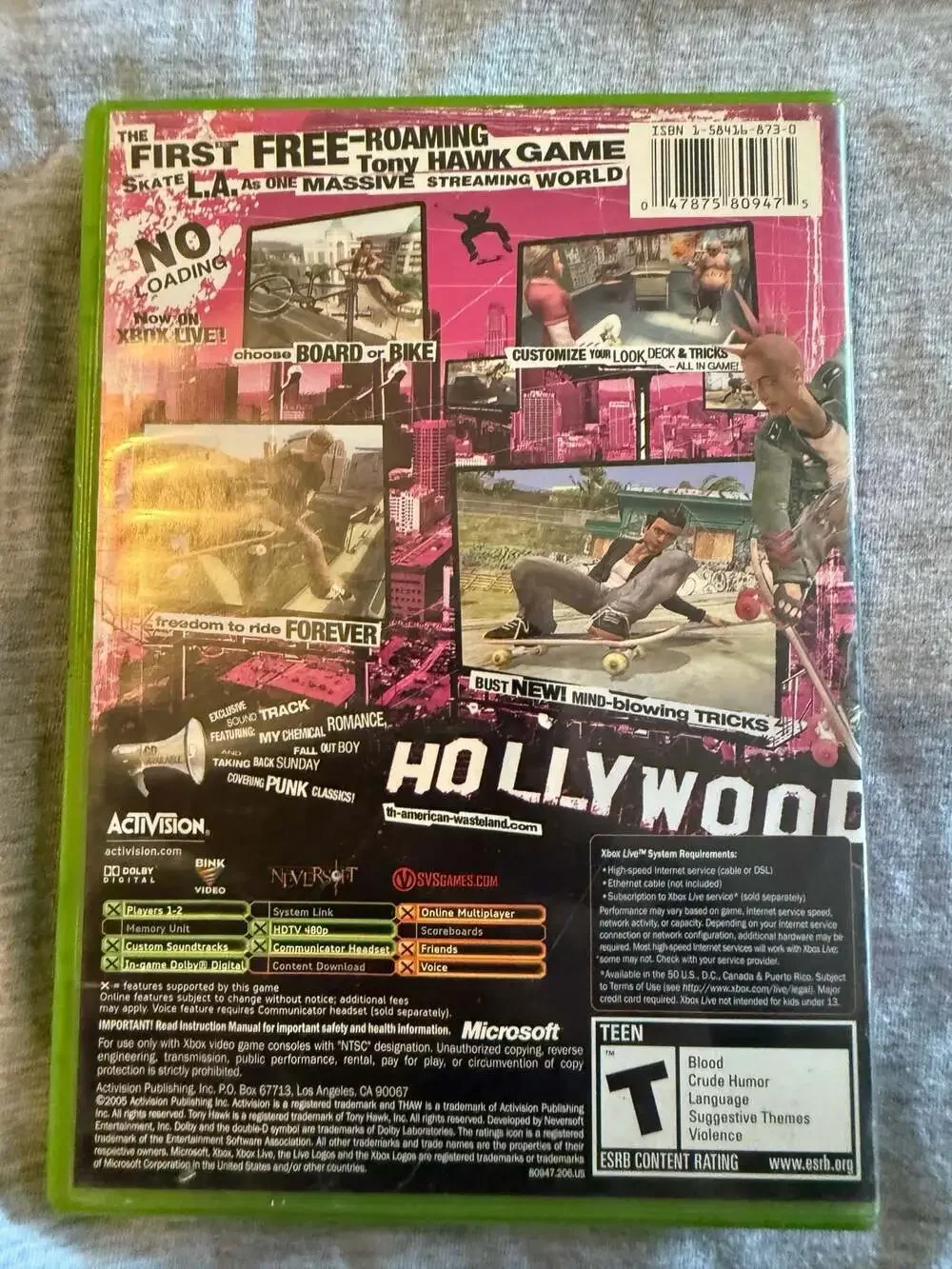 Activision tony hawk
